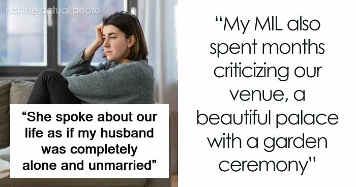 MIL Acts Like She’s The One Marrying Her Own Son, Can’t Believe People Are Disgusted