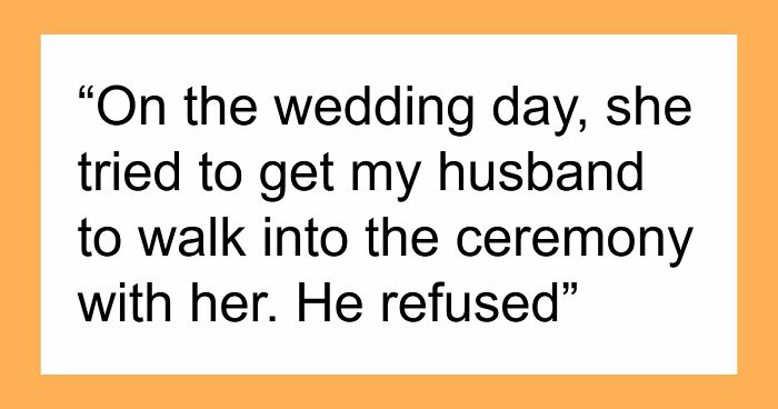 MIL Acts Like She’s The One Marrying Her Own Son, Can’t Believe People Are Disgusted