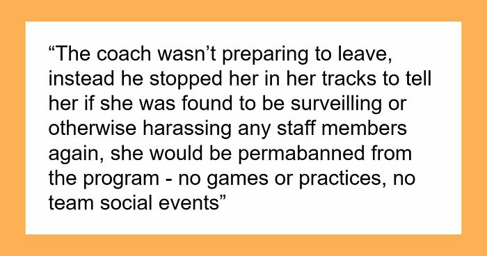 “She Was Permabanned”: Karen Mom Bashes Coach For Recovering From Surgery, Gets Instant Karma