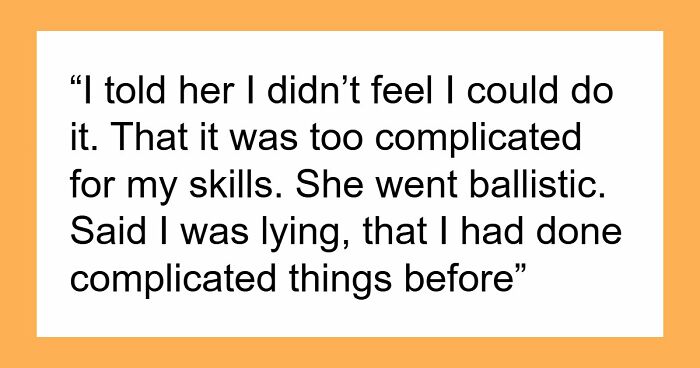 Woman Is In A Lose-Lose Situation When SIL Asks To Make Her An Elaborate Wedding Dress