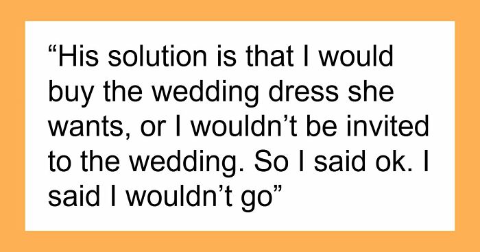 Woman Is In A Lose-Lose Situation When SIL Asks To Make Her An Elaborate Wedding Dress