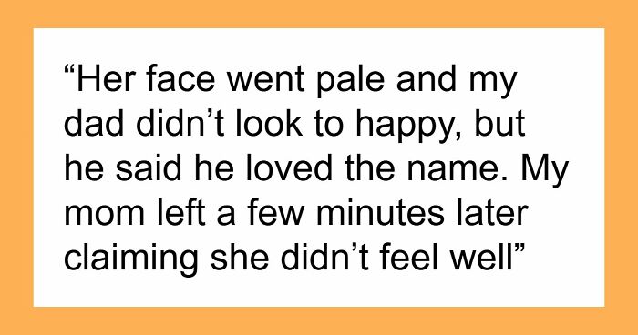 Woman Finds Out The Name She Gave Her Baby Has A Bad History In Her Family, Refuses To Change It