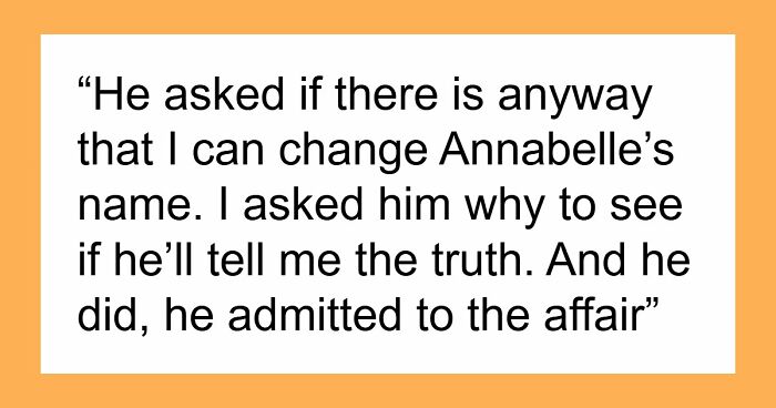 Woman Finds Out The Name She Gave Her Baby Has A Bad History In Her Family, Refuses To Change It