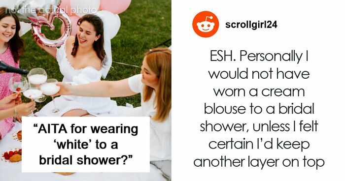 Guest Shamed Over Sleeveless Top And “White” Outfit Gets Unexpected Revenge