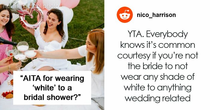 Guest Shamed Over Sleeveless Top And “White” Outfit Gets Unexpected Revenge