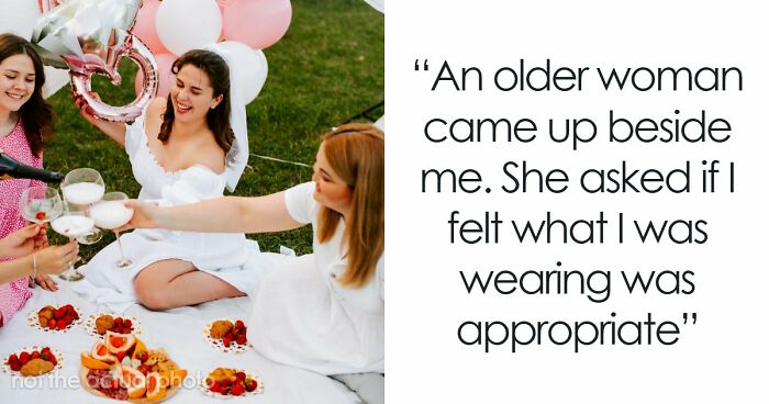 Guest Shamed Over Sleeveless Top And “White” Outfit Gets Unexpected Revenge