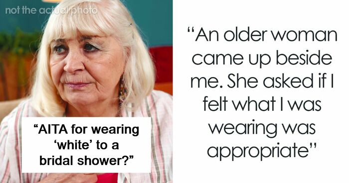Guest Shamed Over Sleeveless Top And “White” Outfit Gets Unexpected Revenge