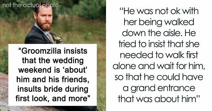 Groom Makes Wedding All About Him And “The Boys” As The Bride Holds Back Tears