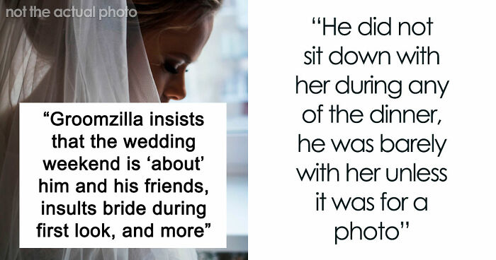 Groom Makes Wedding All About Him And “The Boys” As The Bride Holds Back Tears