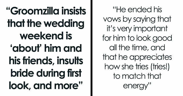 Groom Makes Wedding All About Him And “The Boys” As The Bride Holds Back Tears