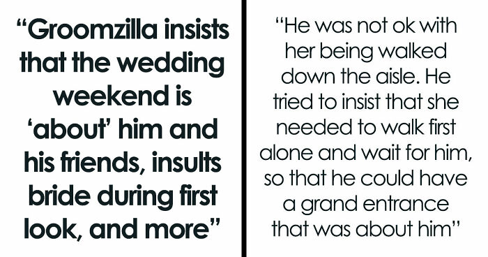 Groom Makes Wedding All About Him And “The Boys” As The Bride Holds Back Tears
