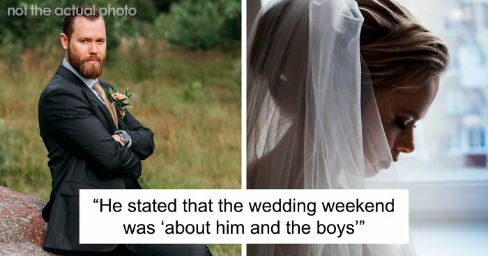 Groom Makes Wedding All About Him And “The Boys” As The Bride Holds Back Tears