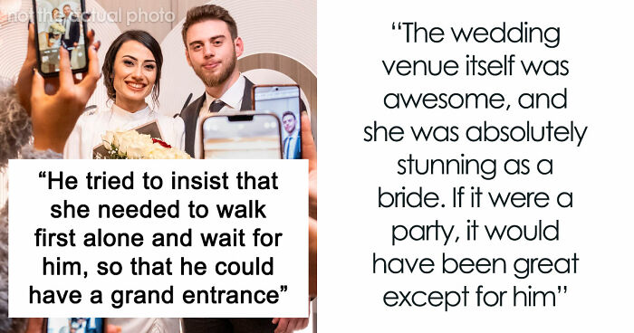 Groom Makes Wedding All About Him And “The Boys” As The Bride Holds Back Tears