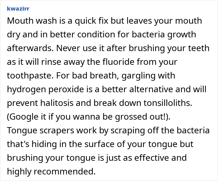 Mouthwash risks and tongue scraper effectiveness explained for better breath