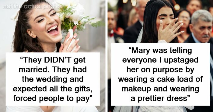 30 Brides Who Caused A Massive Mess At Their Weddings