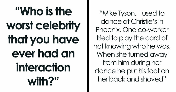 35 Celebrity Encounters That Were Genuinely Disappointing, Proving You Shouldn’t Meet Your Heroes