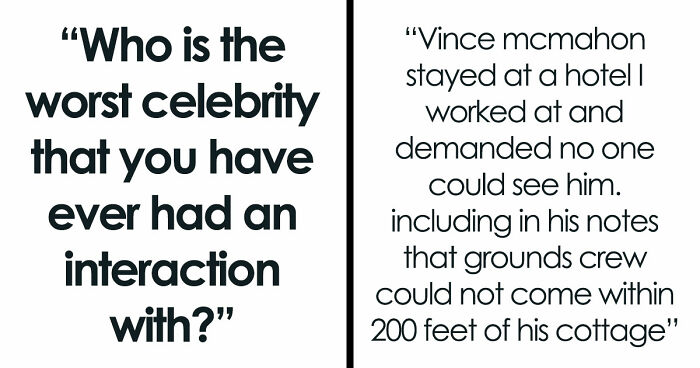 35 Celebrity Encounters That Were Genuinely Disappointing, Proving You Shouldn’t Meet Your Heroes