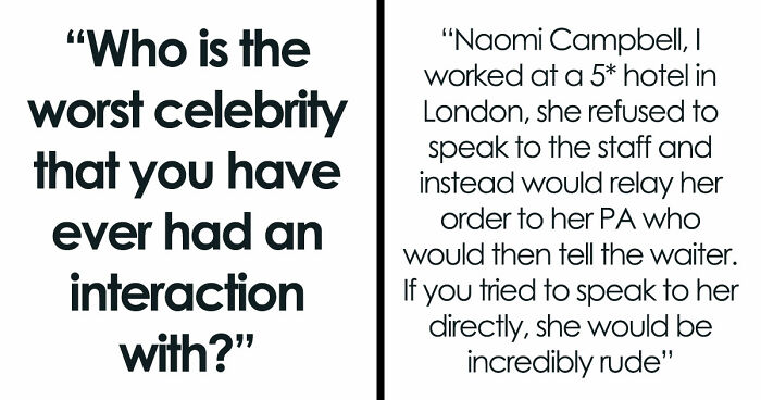 35 Celebrity Encounters That Were Genuinely Disappointing, Proving You Shouldn’t Meet Your Heroes