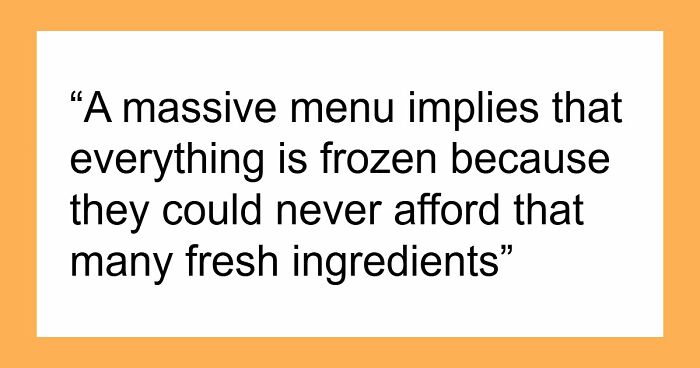 55 Restaurant Red Flags That Should Have You Putting Your Coat Back On Immediately