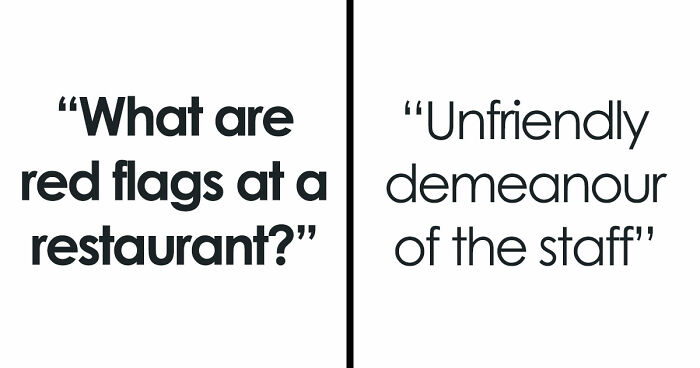 55 Restaurant Red Flags That Should Have You Putting Your Coat Back On Immediately