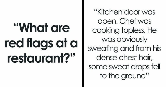 55 Restaurant Red Flags That Should Have You Putting Your Coat Back On Immediately