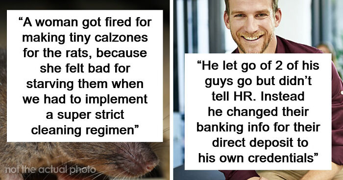 69 Employees Who Got Fired For The Most Ridiculous Reasons