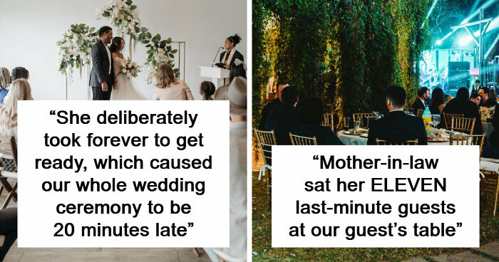 “Tried To Make Out With The Groom”: 77 Wedding Guests Who Made Everything About Themselves