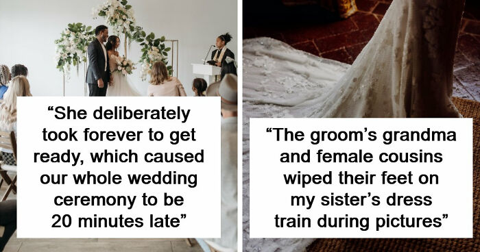 “Tried To Make Out With The Groom”: 77 Wedding Guests Who Made Everything About Themselves