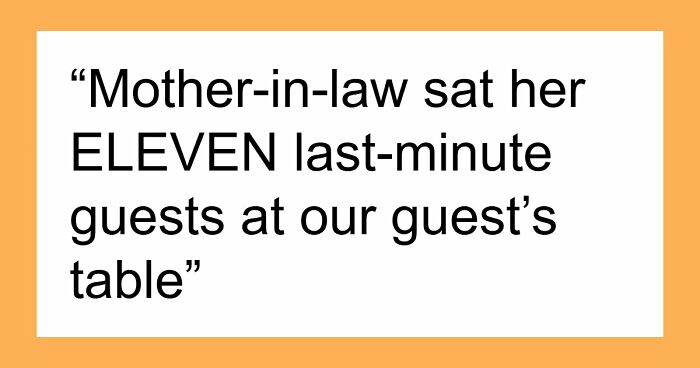 “Tried To Make Out With The Groom”: 77 Wedding Guests Who Made Everything About Themselves