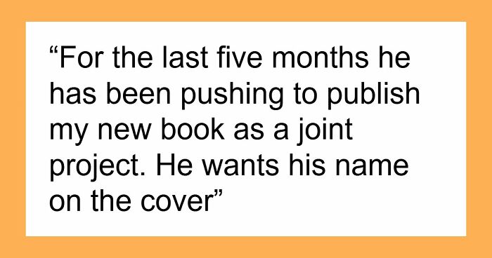 Woman Baffled As BF Says That Either She Add Him As Co-Author Of Her Book, Or No Engagement Ring