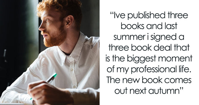 Guy Dangles Engagement Ring To Get GF To Share Authorship Of Her Book, Won’t Take No For An Answer