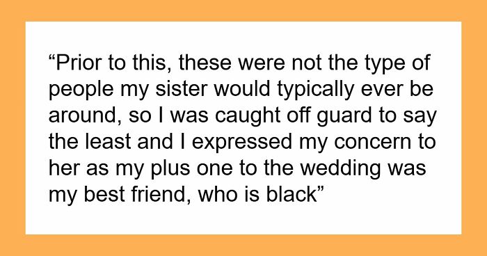 Woman Attends Adopted Sis’s Wedding, Horrified As She Realizes The Groom’s Family Is Openly Racist