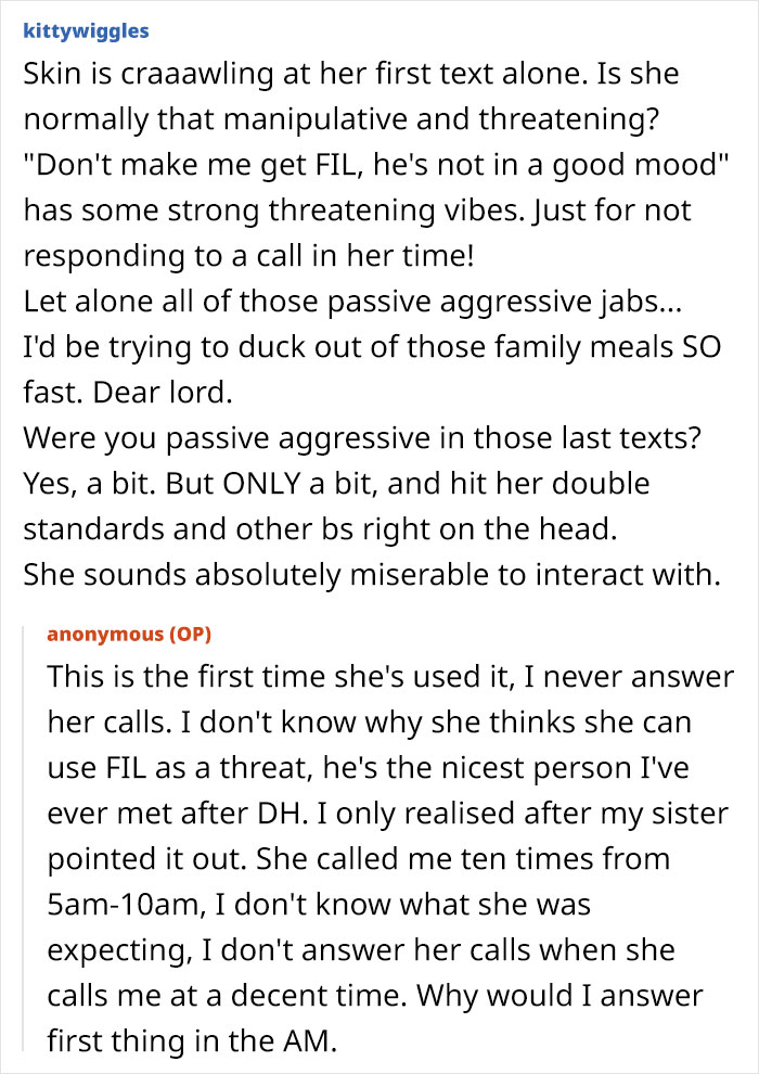 Frustrated Woman Finally Matches Her MIL's Energy, Now The Whole Family Wants An Apology Frustrated Woman Finally Matches Her MIL's Energy, Now The Whole Family Wants An Apology