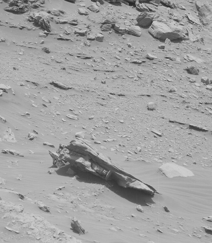 NASA Mars photo showing a mystery object on the red planet's surface, sparking dramatic war theory about life. NASA Mars photo showing a mystery object on the red planet's surface, sparking dramatic war theory about life.
