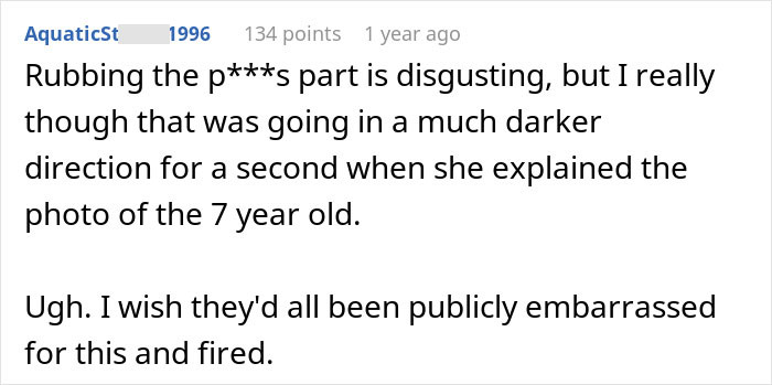 A coworker couldn't handle rejection, leading to disgusting acts in her office. A coworker couldn't handle rejection, leading to disgusting acts in her office.