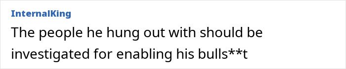 A comment about a Lookmaxxer's bizarre passing, suggesting an investigation into his associates. A comment about a Lookmaxxer's bizarre passing, suggesting an investigation into his associates.