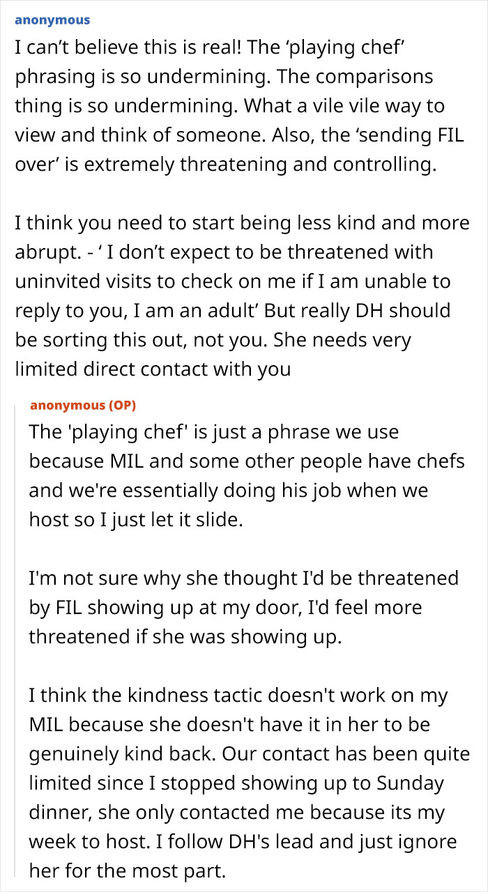 Frustrated Woman Finally Matches Her MIL's Energy, Now The Whole Family Wants An Apology Frustrated Woman Finally Matches Her MIL's Energy, Now The Whole Family Wants An Apology