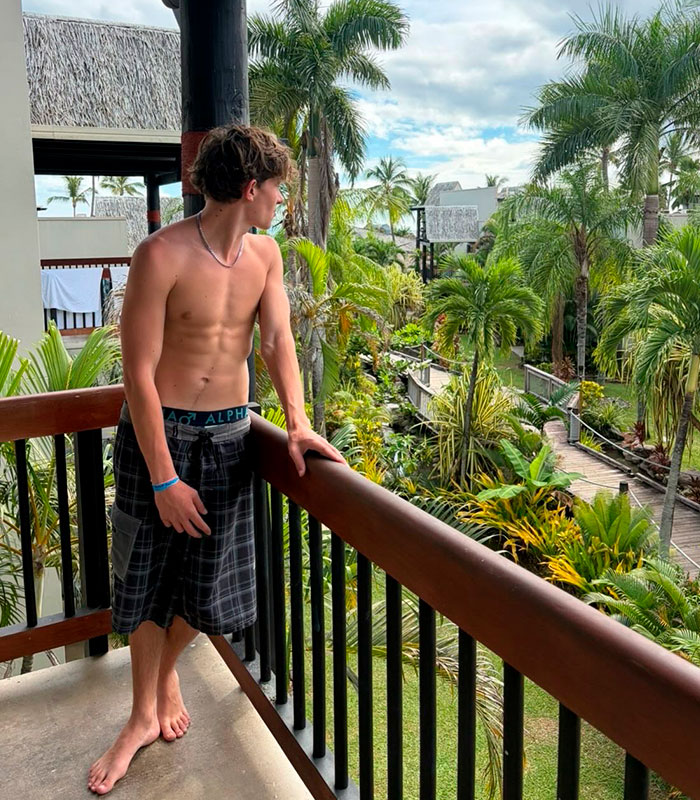 A teen son on a balcony. His mom breaks silence as he faces years in Thai jail over alleged airport crime.