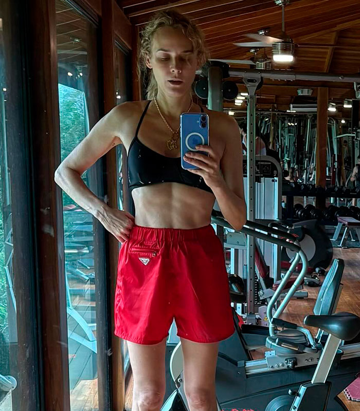 The Helen of Troy actress in a gym, revealing her fitness hacks and age-defying looks. The Helen of Troy actress in a gym, revealing her fitness hacks and age-defying looks.