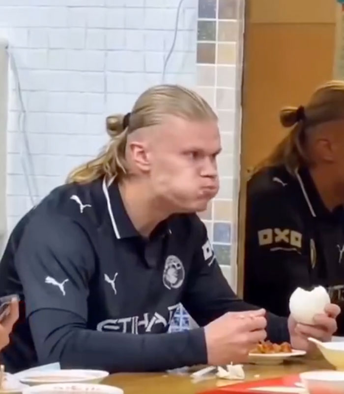 Erling Haaland's Look Becomes Talking Point As Visagism Expert Drops Controversial Insights About His Image Erling Haaland's Look Becomes Talking Point As Visagism Expert Drops Controversial Insights About His Image