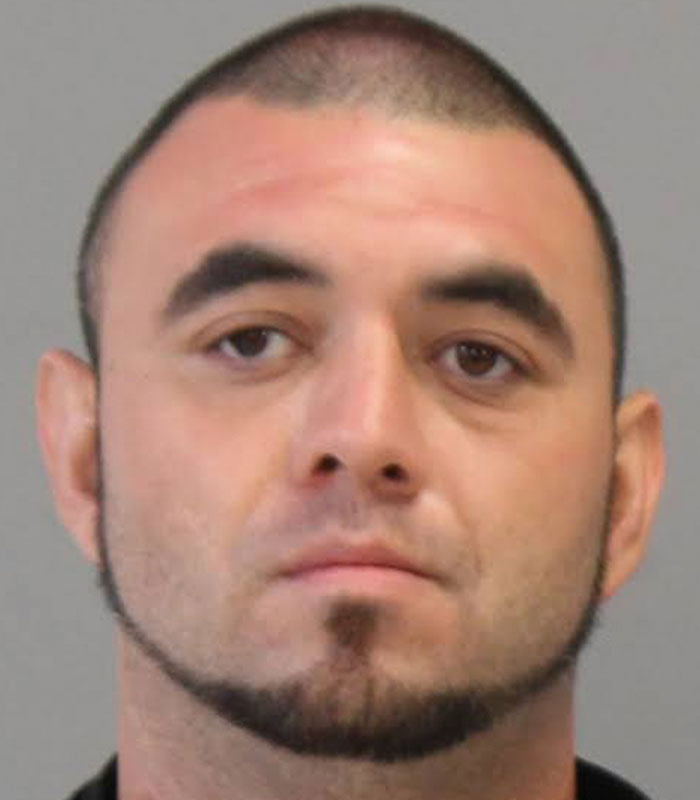 Mugshot of Hannah Rapp's boyfriend, whose touching words at her memorial about ring shopping moved everyone to tears.