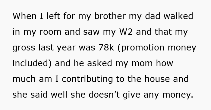 Dad Asks For $1K A Month While Daughter Covers Chores And Utilities, She Chooses The Door Instead Dad Asks For $1K A Month While Daughter Covers Chores And Utilities, She Chooses The Door Instead