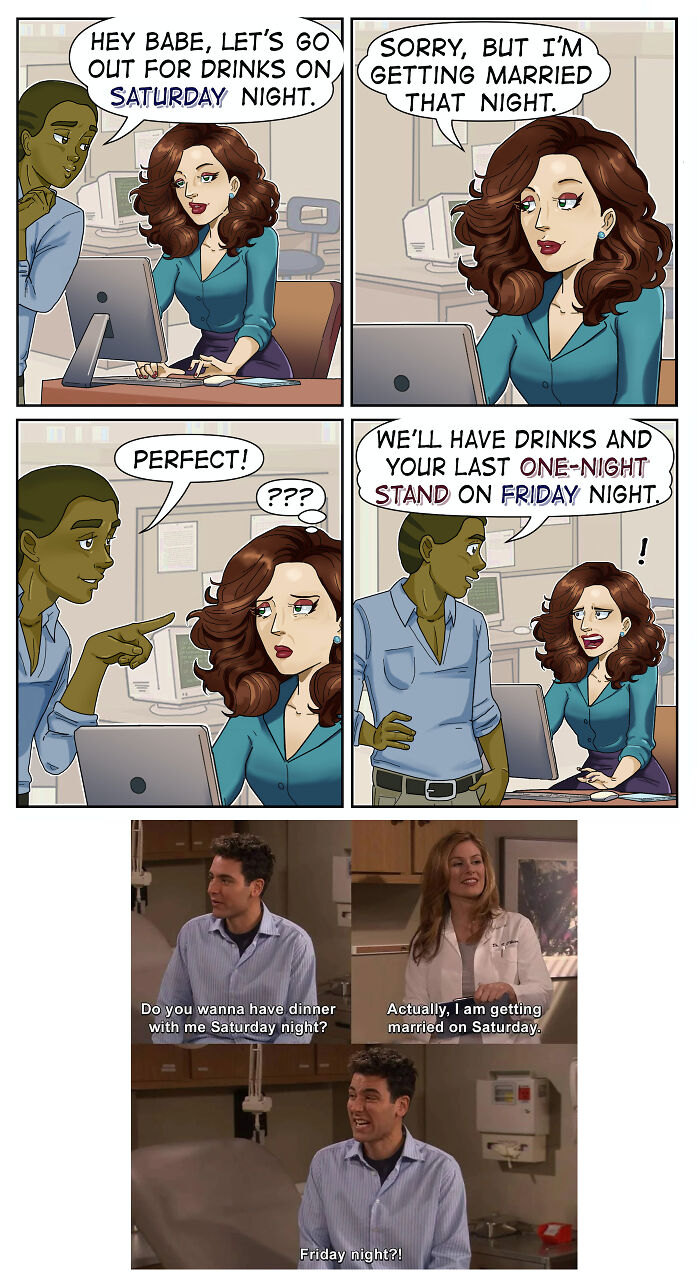 A comic and awkward moment about a one-night stand, filled with sarcasm and dirty jokes.