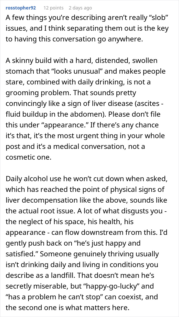 Woman Opens Up About Being Repulsed By Boyfriend, Gets A Reality Check From The Internet Woman Opens Up About Being Repulsed By Boyfriend, Gets A Reality Check From The Internet