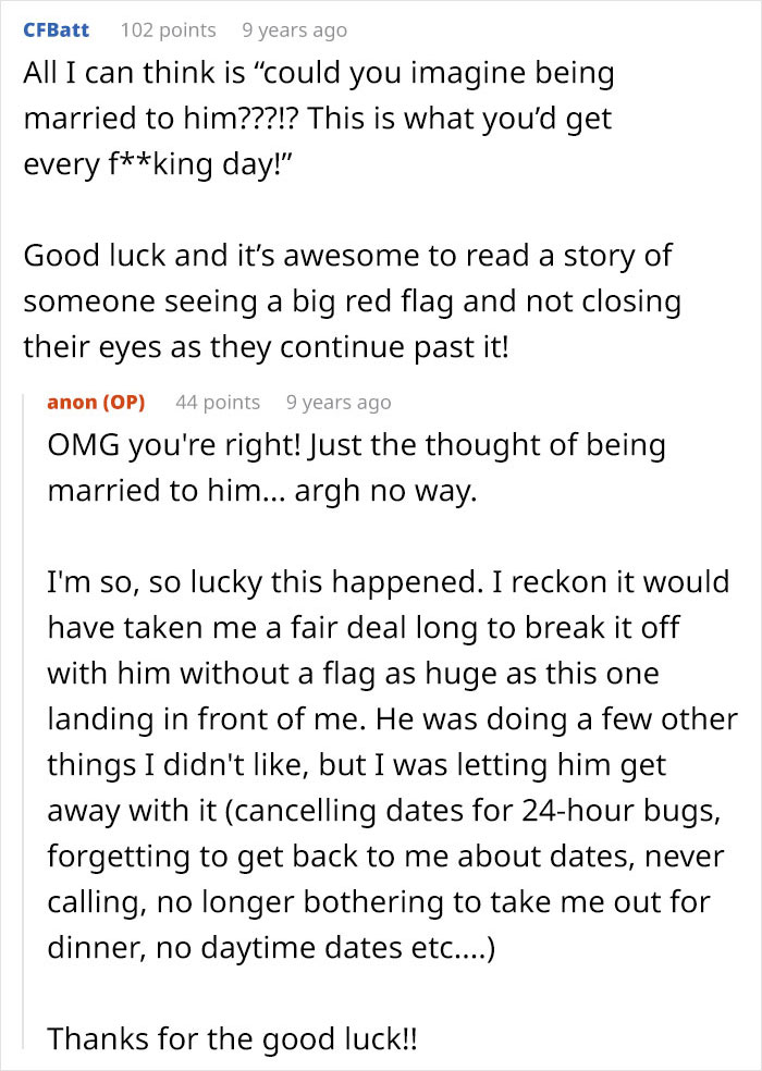Woman Ends Things Before They Even Officially Start After One Trip With BF: “Lesson Learned” Woman Ends Things Before They Even Officially Start After One Trip With BF: “Lesson Learned”