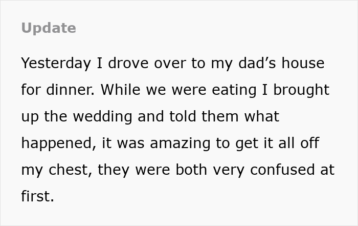 15YO Opens Up About Fearing Her New Stepmom, Uncle Turns Her Confession Into A Wedding Day Meltdown 15YO Opens Up About Fearing Her New Stepmom, Uncle Turns Her Confession Into A Wedding Day Meltdown