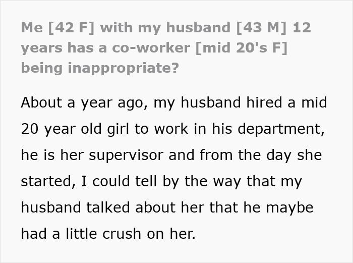 Screenshot of text about a guy who cheats on his pregnant wife, detailing a coworker's inappropriate behavior. Screenshot of text about a guy who cheats on his pregnant wife, detailing a coworker's inappropriate behavior.