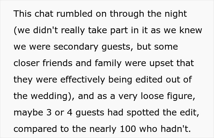 Bride Updates Website A Day Before The Wedding, Gets Upset People Ignored The New Rule Bride Updates Website A Day Before The Wedding, Gets Upset People Ignored The New Rule