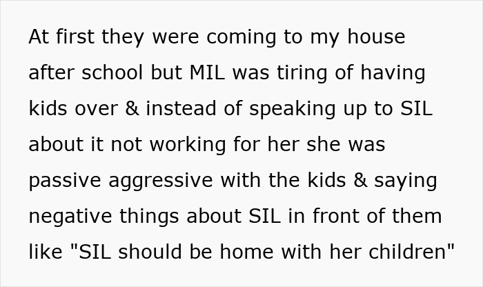 Text describing the mother's passive-aggressive behavior, showcasing the reasons for a man's shiny spine to kick his mom out. Text describing the mother's passive-aggressive behavior, showcasing the reasons for a man's shiny spine to kick his mom out.
