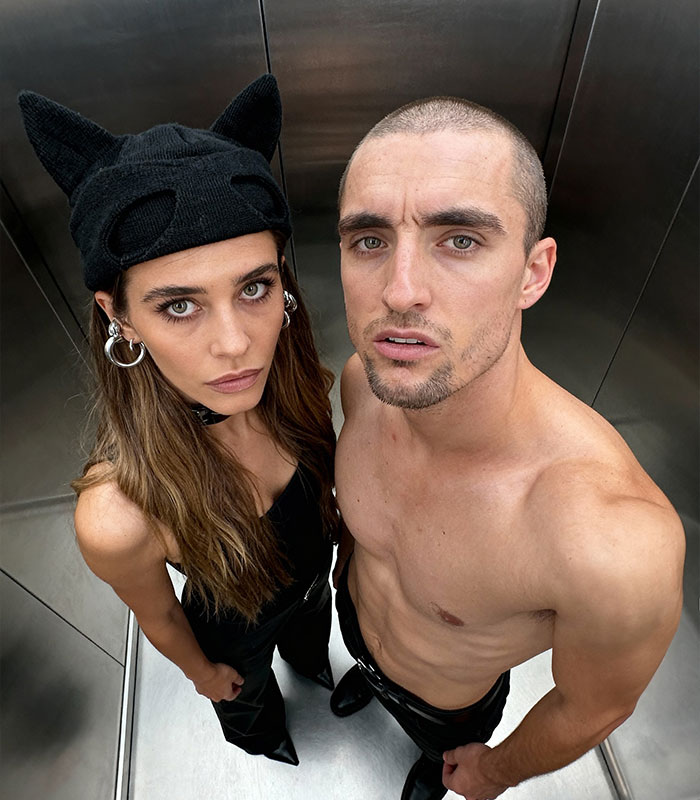 Daredevil suspects inside an elevator, part of the Empire State Building daredevil case and NYPD footage investigation.
